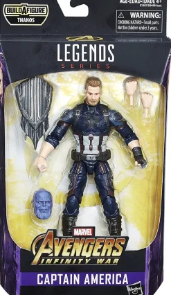 Legends Avengers Infinity War Captain America Action Figure<Marvel Discount