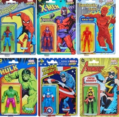 Legends Retro Collection Wave 1 Set of Six 3.75 Inch Action Figures<Marvel Sale