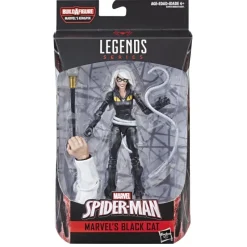 Legends Spider-Man Kingpin Series Black Cat Action Figure<Marvel Online