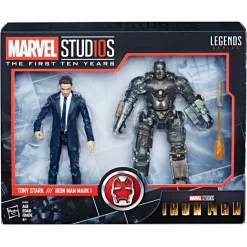 Legends Studios 10th Anniversary Tony Stark & Iron Man Mark I Action Figure 2 Pack<Marvel Outlet
