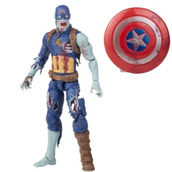Legends What If...? Disney Plus Series Zombie Captain America Action Figure<Marvel Fashion