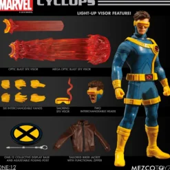 Mezco Cyclops One:12 Scale Action Figure<Marvel Hot