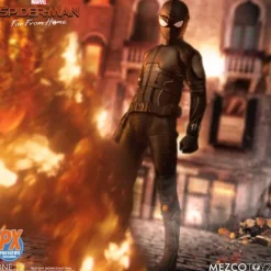 Mezco Far From Home Spider-Man Stealth Suit PX Exclusive One:12 Scale Action Figure<Marvel Online