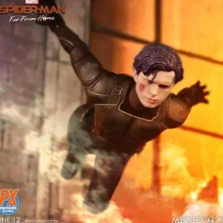 Mezco Far From Home Spider-Man Stealth Suit PX Exclusive One:12 Scale Action Figure<Marvel Online