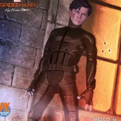 Mezco Far From Home Spider-Man Stealth Suit PX Exclusive One:12 Scale Action Figure<Marvel Online
