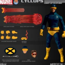 Mezco PX Exclusive X-Men Cyclops Classic One:12 Scale Action Figure<Marvel Online