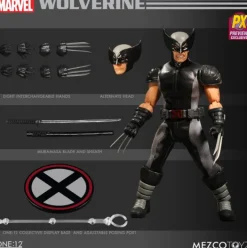 Mezco PX Previews Exclusive X-Force Wolverine One:12 Scale Action Figure<Marvel Fashion