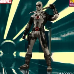 Mezco PX Previews Exclusive X-Force Deadpool One:12 Scale Action Figure<Marvel Hot