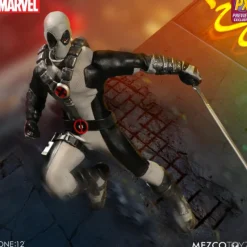Mezco PX Previews Exclusive X-Force Deadpool One:12 Scale Action Figure<Marvel Hot