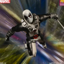 Mezco PX Previews Exclusive X-Force Deadpool One:12 Scale Action Figure<Marvel Hot