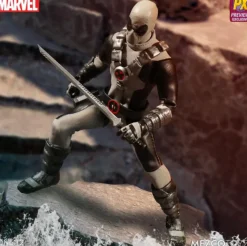 Mezco PX Previews Exclusive X-Force Deadpool One:12 Scale Action Figure<Marvel Hot