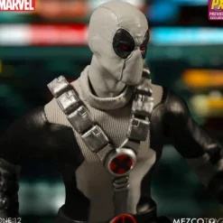 Mezco PX Previews Exclusive X-Force Deadpool One:12 Scale Action Figure<Marvel Hot