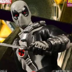 Mezco PX Previews Exclusive X-Force Deadpool One:12 Scale Action Figure<Marvel Hot