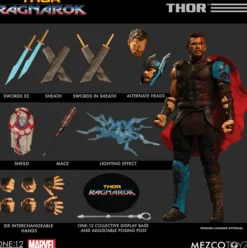 Mezco Ragnarok Gladiator Thor One:12 Scale Action Figure<Marvel Best