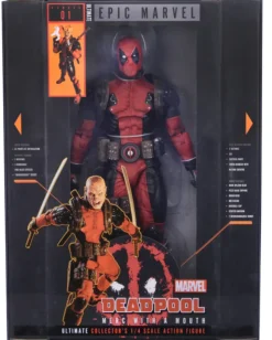Neca Ultimate Deadpool 1:4 Scale Action Figure<Marvel Fashion