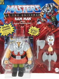 Masters Of The Universe Origins Deluxe Ram-Man Action Figure<TV & Movie Pop Culture New