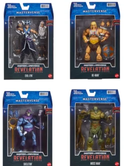Masters Of The Universe Revelation Wave 1 Set Of 4 Action Figures<TV & Movie Pop Culture Discount