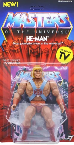 Masters Of The Universe Vintage He-Man Action Figure<TV & Movie Pop Culture Hot