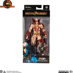Mortal Kombat McFarlane Spawn Blood Feud Hunter 7 Inch Action Figure<Gaming Fashion