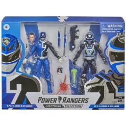 Power Rangers Lightning Collection SPD Blue Ranger Squad Battle Pack Action Figure<TV & Movie Pop Culture Discount