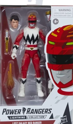 Power Rangers Lightning Collection Wave 8 Lost Galaxy Red Ranger Action Figure<TV & Movie Pop Culture New