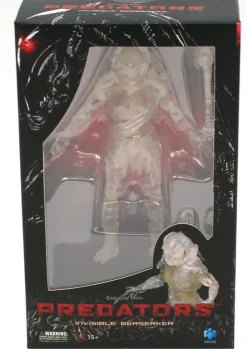 s Hiya Previews Exclusive Invisible Berserker 1:18 Scale Action Figure<Predator New
