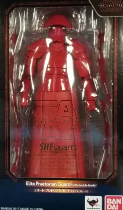 Bandai SH Figuarts Last Jedi Praetorian Guard w/ Double Blade Action Figure<Star Wars Fashion