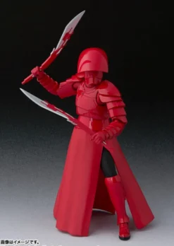 Bandai SH Figuarts Last Jedi Praetorian Guard w/ Double Blade Action Figure<Star Wars Fashion