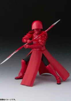Bandai SH Figuarts Last Jedi Praetorian Guard w/ Double Blade Action Figure<Star Wars Fashion