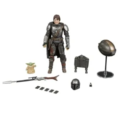 Black Series Deluxe Din Djarin Mandalorian Action Figure<Star Wars Online