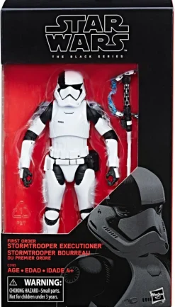 Black Series Exclusive First Order Executioner Stormtrooper Takara Tomy Action Figure<Star Wars Clearance