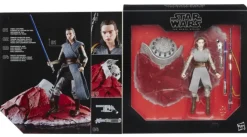 Black Series Exclusive Rey Jedi Training Crait Takara Tomy Box Set Action Figure<Star Wars New