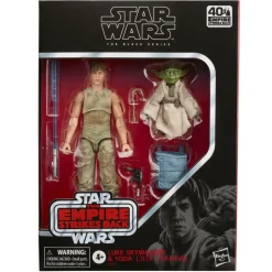 Black Series 40th Anniversary Empire Strikes Back Luke Skywalker Dagobah & Yoda Action Figure 2-Pack<Star Wars Online
