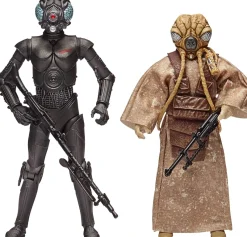 Black Series 40th Anniversary Empire Strikes Back Exclusive 4-Lom & Zuckuss Action Figure<Star Wars Outlet