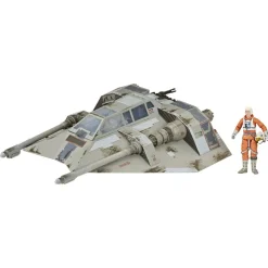 Black Series 40th Anniversary Empire Strikes Back Snowspeeder Vehicle w/ Dak Raltar Action Figure<Star Wars Clearance