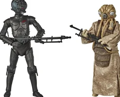 Black Series 40th Anniversary Empire Strikes Back Exclusive 4-Lom & Zuckuss Action Figure<Star Wars Outlet