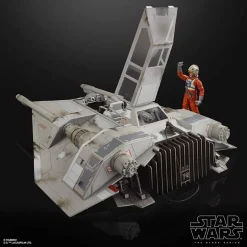 Black Series 40th Anniversary Empire Strikes Back Snowspeeder Vehicle w/ Dak Raltar Action Figure<Star Wars Clearance