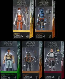 Black Series Wave 5 Set Of Five Action Figure<Star Wars New