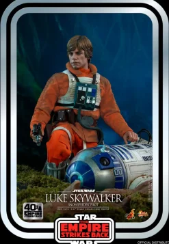 Hot Toys Empire Strikes Back 40th Anniversary Luke Skywalker Snowspeeder Pilot 1:6 Scale Action Figure MMS585<Star Wars Online
