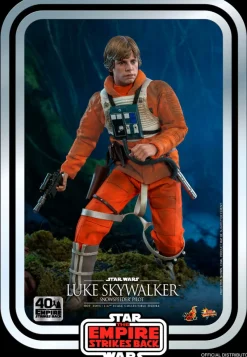Hot Toys Empire Strikes Back 40th Anniversary Luke Skywalker Snowspeeder Pilot 1:6 Scale Action Figure MMS585<Star Wars Online