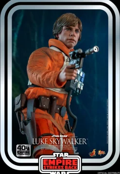 Hot Toys Empire Strikes Back 40th Anniversary Luke Skywalker Snowspeeder Pilot 1:6 Scale Action Figure MMS585<Star Wars Online