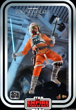 Hot Toys Empire Strikes Back 40th Anniversary Luke Skywalker Snowspeeder Pilot 1:6 Scale Action Figure MMS585<Star Wars Online