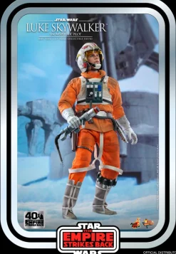 Hot Toys Empire Strikes Back 40th Anniversary Luke Skywalker Snowspeeder Pilot 1:6 Scale Action Figure MMS585<Star Wars Online