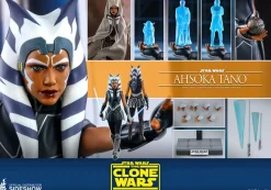 Hot Toys The Clone Wars Ahsoka Tano 1:6 Scale Action Figure TMS021<Star Wars Sale