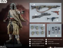 Sideshow Collectibles Mythos Boba Fett 1:6 Scale Action Figure<Star Wars Hot