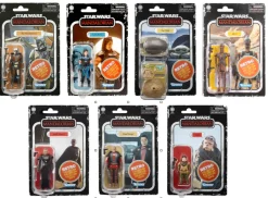 The Retro Collection The Mandalorian Wave 1 Action Figure Set Of 7<Star Wars Best