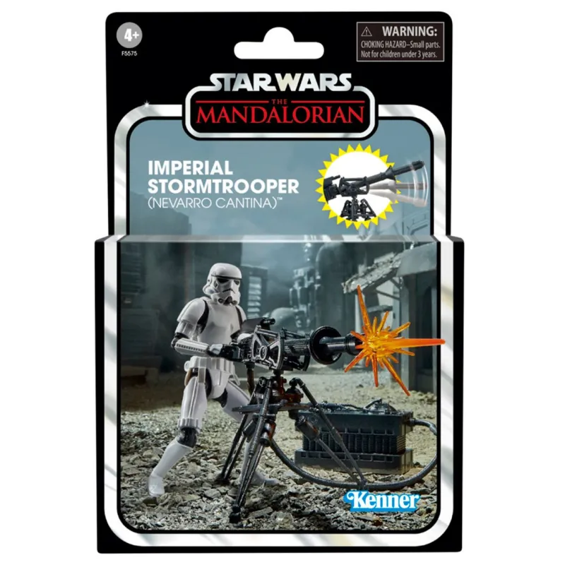 The Vintage Collection Deluxe Imperial Stormtrooper & E-Web Cannon Action Figure<Star Wars Clearance