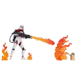 The Vintage Collection Mandalorian Incinerator Trooper & Grogu Action Figure<Star Wars Best