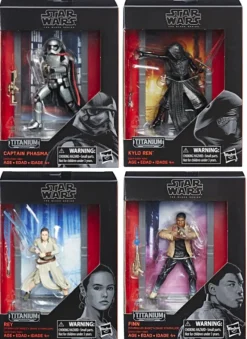 Titanium Series 40th Anniversary Wave 2 Set of Four Action Figure<Star Wars Hot