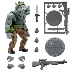 Super7 Ultimates Rocksteady Action Figure<Teenage Mutant Ninja Turtles Hot